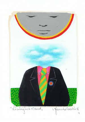Frank Slabbinck - Living in a cloud verkocht voor € 60!