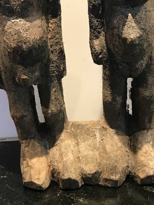 Niet of onleesbaar gesigneerd - Lobi dubbelfiguur kopen? Bied vanaf 10!