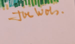 Joe Wols - Lot van drie stiftekeningen, Natuur kopen? Bied vanaf 1!