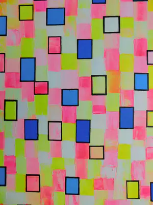 Natia Antadze - "Geometrische Komposition " kopen? Bied vanaf 70!