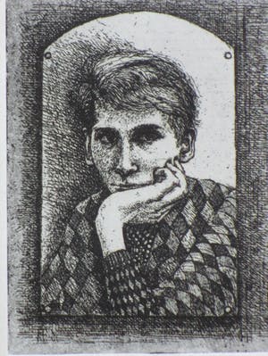 Bert Klement - Portret - Ets kopen? Bied vanaf 1!