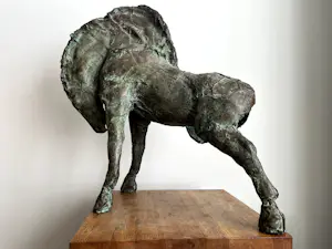 Jan Desmarets - Bronzen paard (zwaar object) kopen? Bied vanaf 3500!