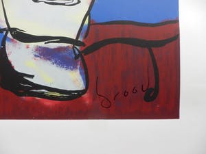 Herman Brood - Kleurenzeefdruk 5 GRAM Handgesigneerd. kopen? Bied vanaf 1!