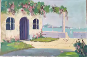 Antonius Baltes - huisje aan het meer verkauft für € 50!