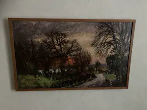Jan Laeven - Landschap met weg naar woonhuis kopen? Bied vanaf 15!