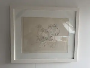 Vic Gentils - Carnaval figuren (onderdeel van Kunstmap 500 jaar Kathedraal A'pen) kopen? Bied vanaf 450!