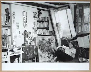 Corneille - Atelierfoto jaren 50 kopen? Bied vanaf 30!