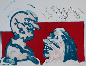 Lucebert - Litho: Lady Macbeth - 1973 kopen? Bied vanaf 225!