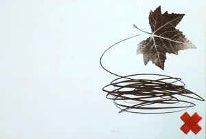 Antoni Tapies - Original-Lithographie, handsigniert, Galfetti 921 verkocht voor € 280!