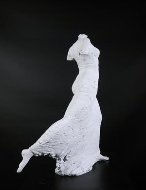 Eva Steiner - Groot gewit bronzen beeld, Facile kopen? Bied vanaf 1500!