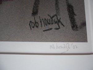 Rob Houdijk - Offset-litho, Op de sofa. kopen? Bied vanaf 35!