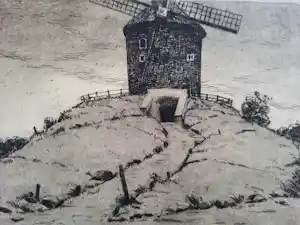 Willem Witjens - Molen op terp. verkocht voor € 49!