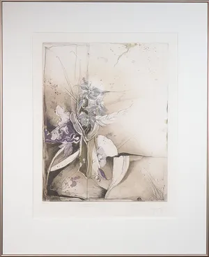 Rüdiger Brassel - Ets en Aquatint, Frühling - Ingelijst kopen? Bied vanaf 1!