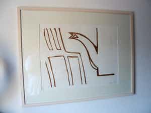 Klaas Gubbels - Houtdruk, zeer kleine oplage! verkocht voor € 275!