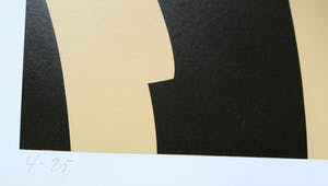 Dick Elffers - Zeefdruk: landschap - 1973 kopen? Bied vanaf 55!