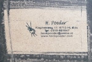 Henk Poeder - Polderlandschap met molens kopen? Bied vanaf 45!