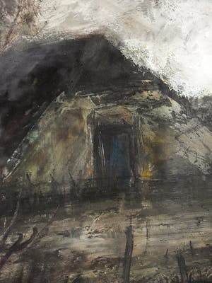 Marinus Bies - Huis aan het water (dubbelzijdig landschap) kopen? Bied vanaf 150!