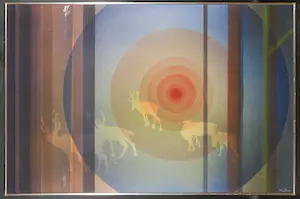 John Piket - Acryl op paneel, De argelozen- Ingelijst (Groot) kopen? Bied vanaf 1!