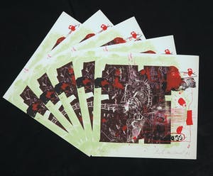 Rik van Iersel - Lot van vijf litho's, Zonder titel kopen? Bied vanaf 1!