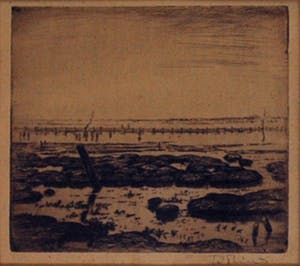 Riekele Prins - Polderlandschap kopen? Bied vanaf 40!