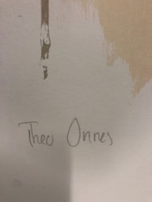 Theo Onnes - Cow - gesigneerd - 75 ex - groot kopen? Bied vanaf 1!