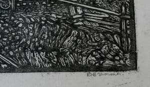 Rudolf Bremmer - Houtsnede: Huizen in aanbouw - Montmartre kopen? Bied vanaf 45!