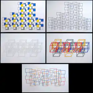 Joost Baljeu - Structures, complete map met 5 gesigneerde zeefdrukken (groot) kaufen? Bieten Sie von 495!