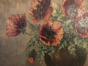 Niet of onleesbaar gesigneerd - Klaprozen kopen? Bied vanaf 1!