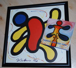 Berry Martens - Gesigneerde print op canvas/spieraam, oplage slechts 38 - EXTRA: gesigneerd boek kopen? Bied vanaf 1!