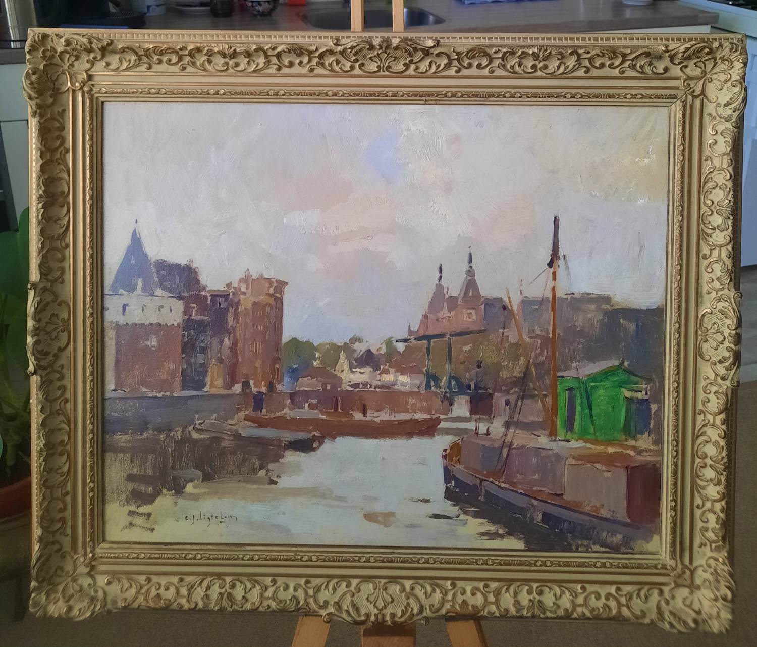 Evert-Jan Ligtelijn - Schreierstoren en Centraal Station Amsterdam kaufen? Bieten Sie von 410!