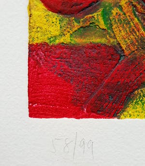 Bengt Lindstrom - Fantasiefiguur, aquagravure op dik geschept papier kopen? Bied vanaf 395!