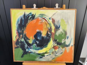 Iet van Es - Abstract schilderij kopen? Bied vanaf 75!