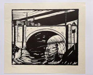 Dick Ket - Cassette met 12 linoleumdrukken kopen? Bied vanaf 250!