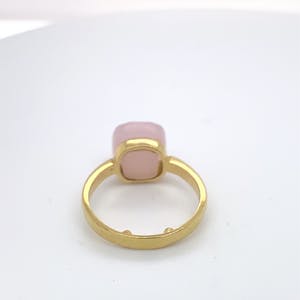 18kt gouden ring+rozenkwarts, maat 54,17,25, 5,58 gr kopen? Bied vanaf 300!