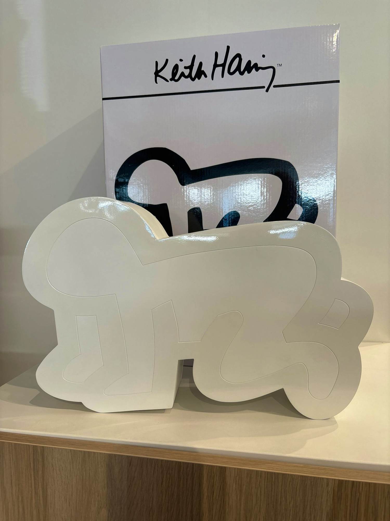 Keith Haring - Radiant Baby Statue ( Polystone) - Limited Edition White kopen? Bied vanaf 600!