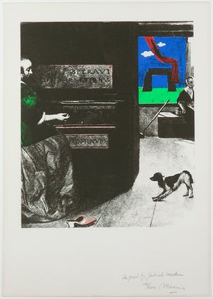 Marius van Beek - Zeefdruk uit de serie Poort van de Zon, De Poort by Gabriel Metsu kopen? Bied vanaf 20!