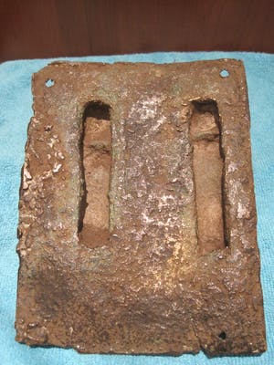 Benin - Bronzen muurplaquette. kopen? Bied vanaf 85!