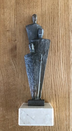 Jos Gielen - Gezin - Beeld Brons kopen? Bied vanaf 1!