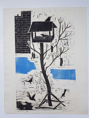 Buy Jeanne Bieruma Oosting - Vogelhuisje? Bid from 80!