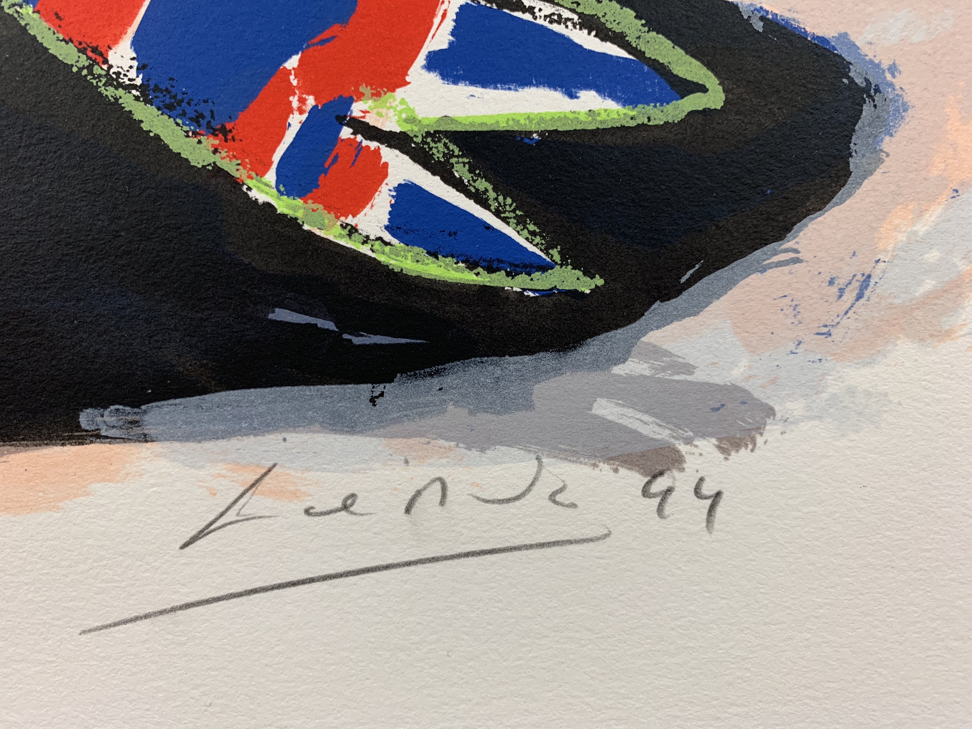 John Lie a Fo - kleurenlitho - 1994 kopen? Bied vanaf 79!