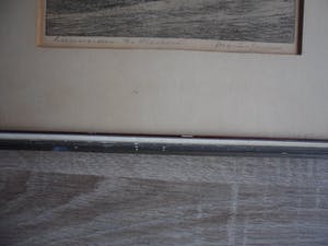 Marius Johannes Janssen - Ets met de Oldehove te Leeuwarden. kopen? Bied vanaf 35!