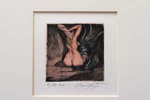 Ernst Fuchs - 'Gefräss Sevice' verkocht voor € 150!
