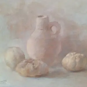 Buy Jan Boom - Stilleven met Kruik? Bid from 100!