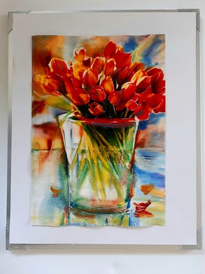 Elena Polyakova - Tulpen in vaas kopen? Bied vanaf 65!