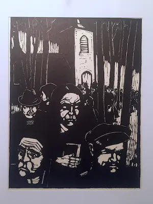 Dick Ket - Linoleumsneden - Cassette met 12 genummerde linoleumdrukken kopen? Bied vanaf 320!