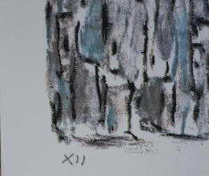 Jan Wolkers - Zeefdruk: Winterbeelden XII kopen? Bied vanaf 200!