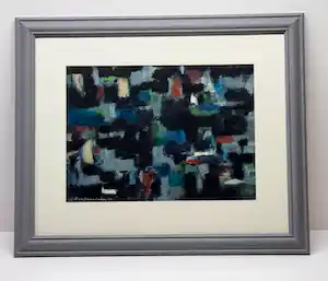Agnes van den Brandeler - Abstracte compositie verkauft für € 150!