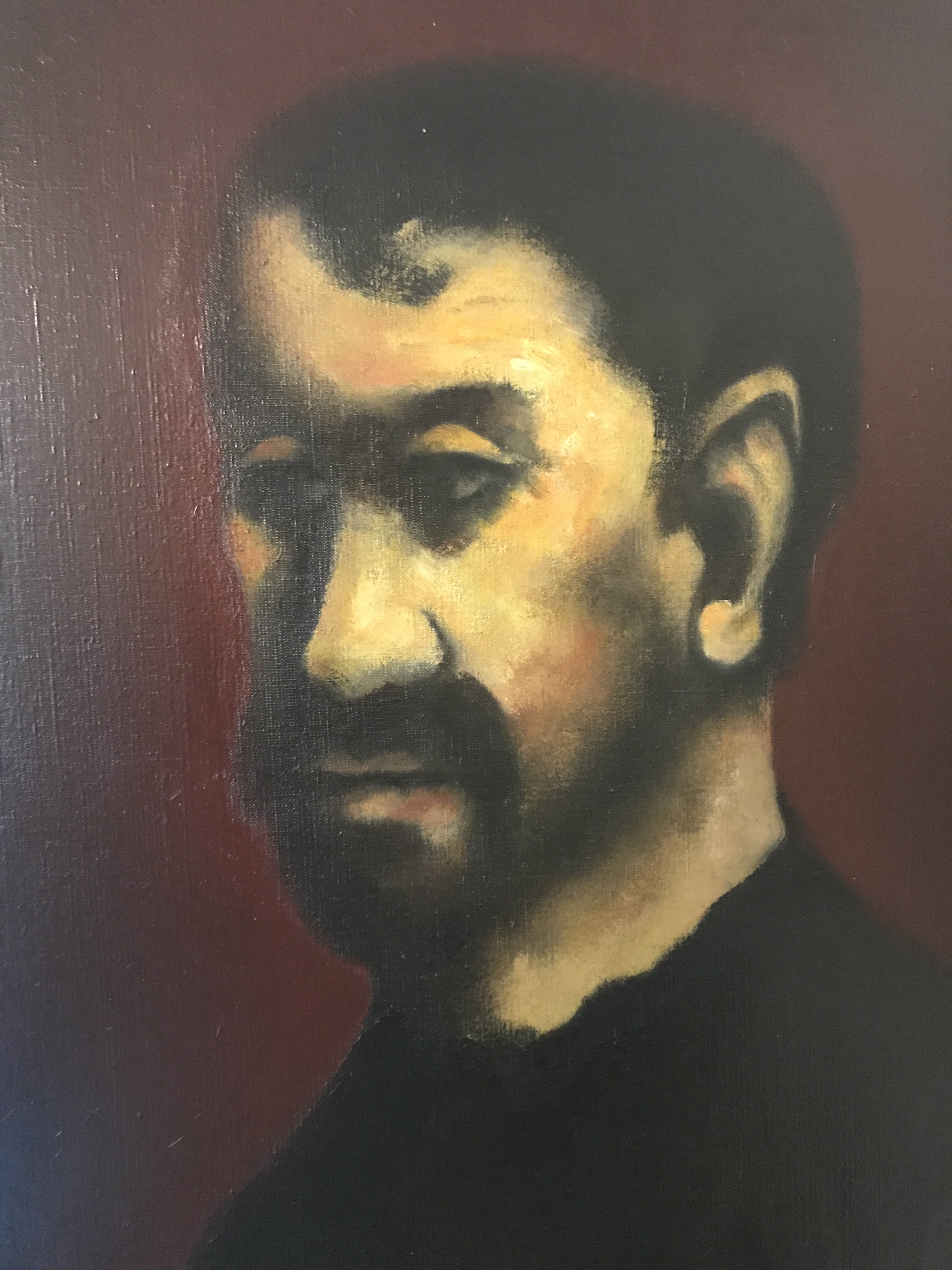 Hendrik Wiegersma - zelfportret kopen? Bied vanaf 1500!