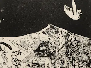 AcheterHan Bennink - in 1964 gemaakte monochrome reliëf ets + aquatint - zeer? Enchérissez de 38!
