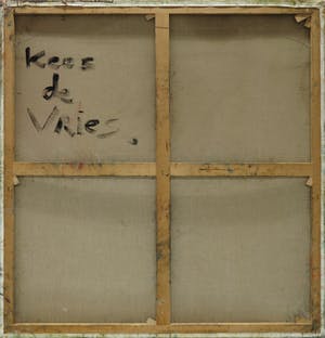 Kees de Vries - Olieverf en pigment op doek, Zonder titel (Zeer groot) kopen? Bied vanaf 250!